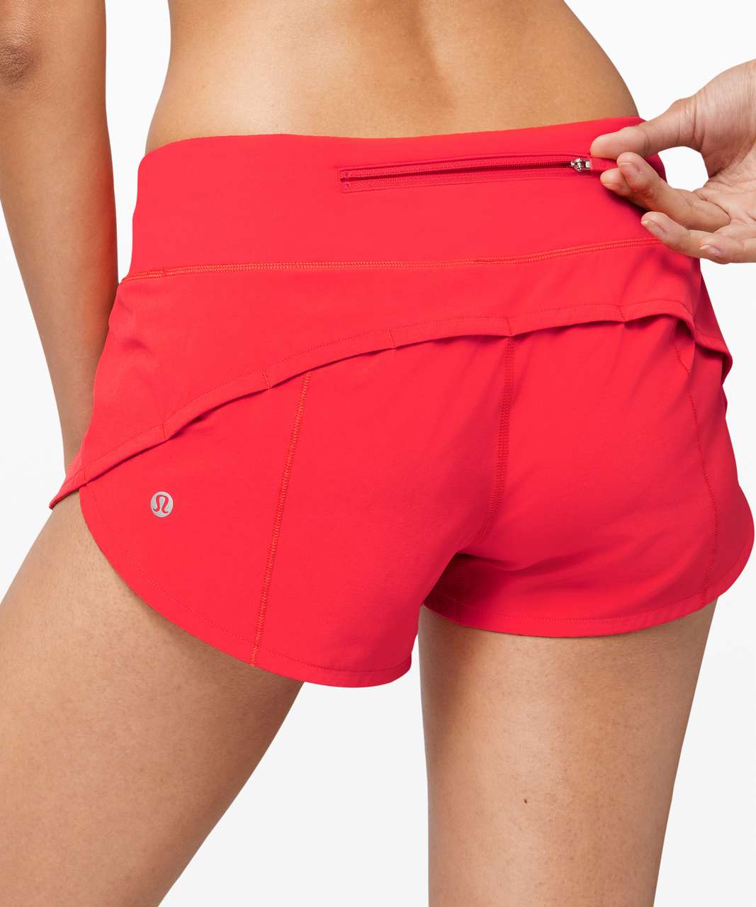 lululemon speed up shorts 2.5 vs 4