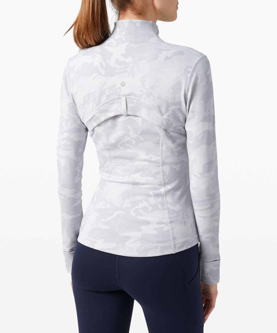 Lululemon Define Jacket Lux *Jacquard In WHITE CAMO size 6 - Athletic  apparel