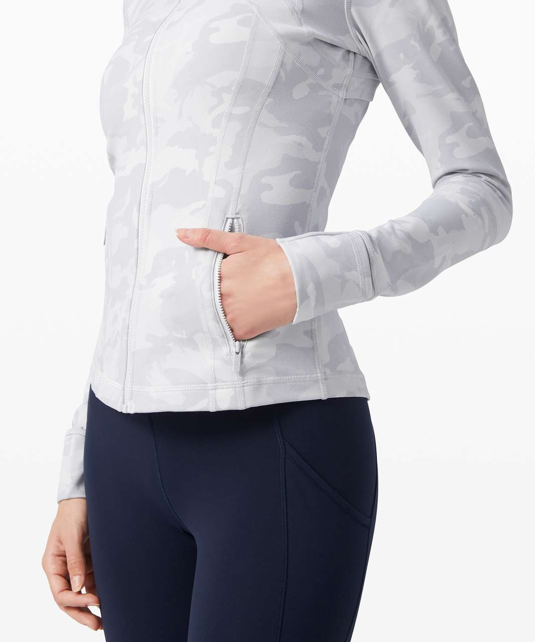 Lululemon Define Jacket - Incognito Camo Alpine White Multi