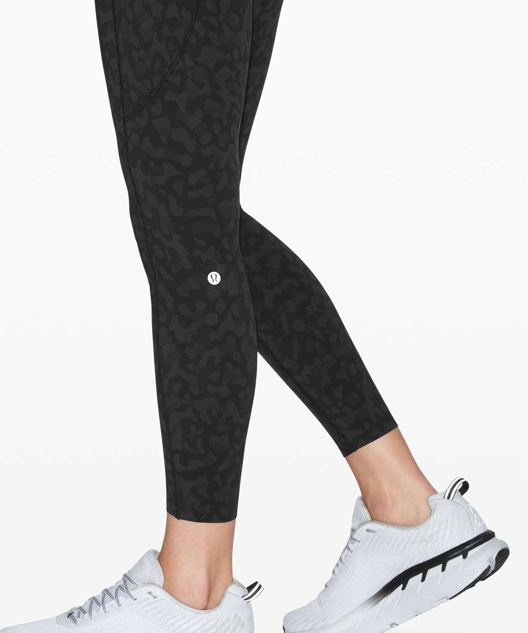 Lululemon Fast and Free Tight II 25" *Non-Reflective Nulux - Formation Camo Deep Coal Multi