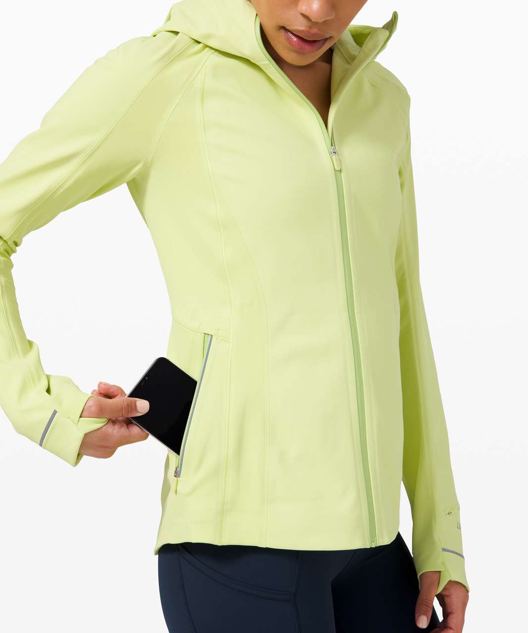 Lululemon Cross Chill Jacket *RepelShell - Electric Lemon - lulu