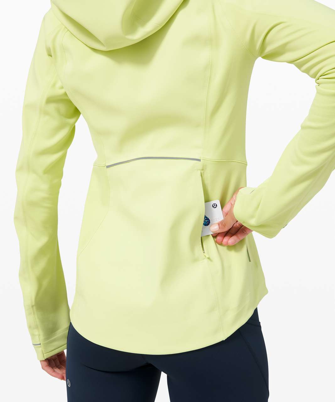 Lululemon Cross Chill Jacket In Yellow