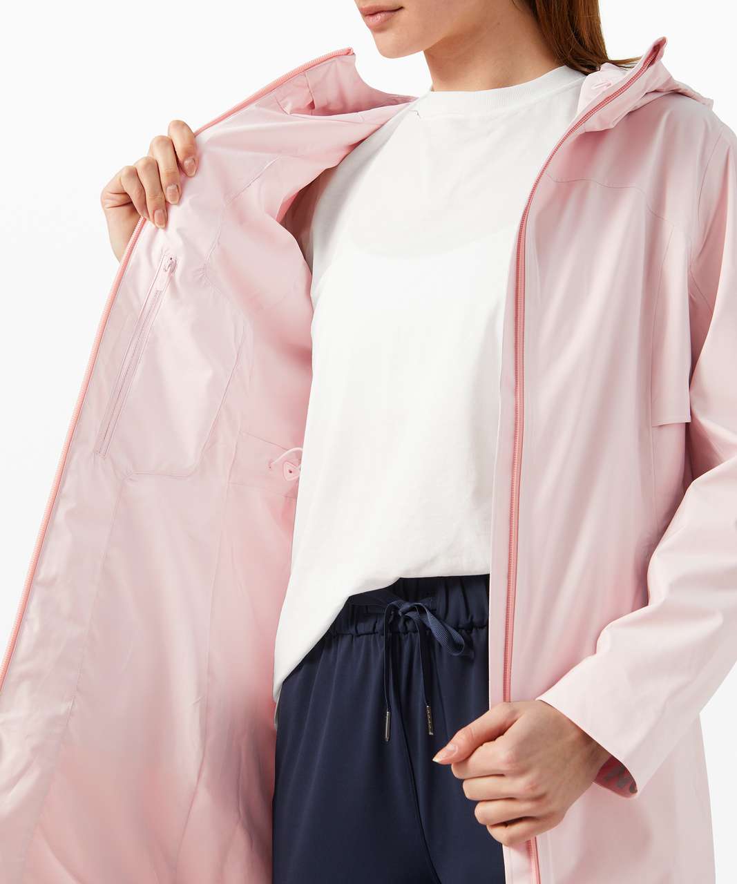 Lululemon Rain Rebel Jacket - Misty Pink