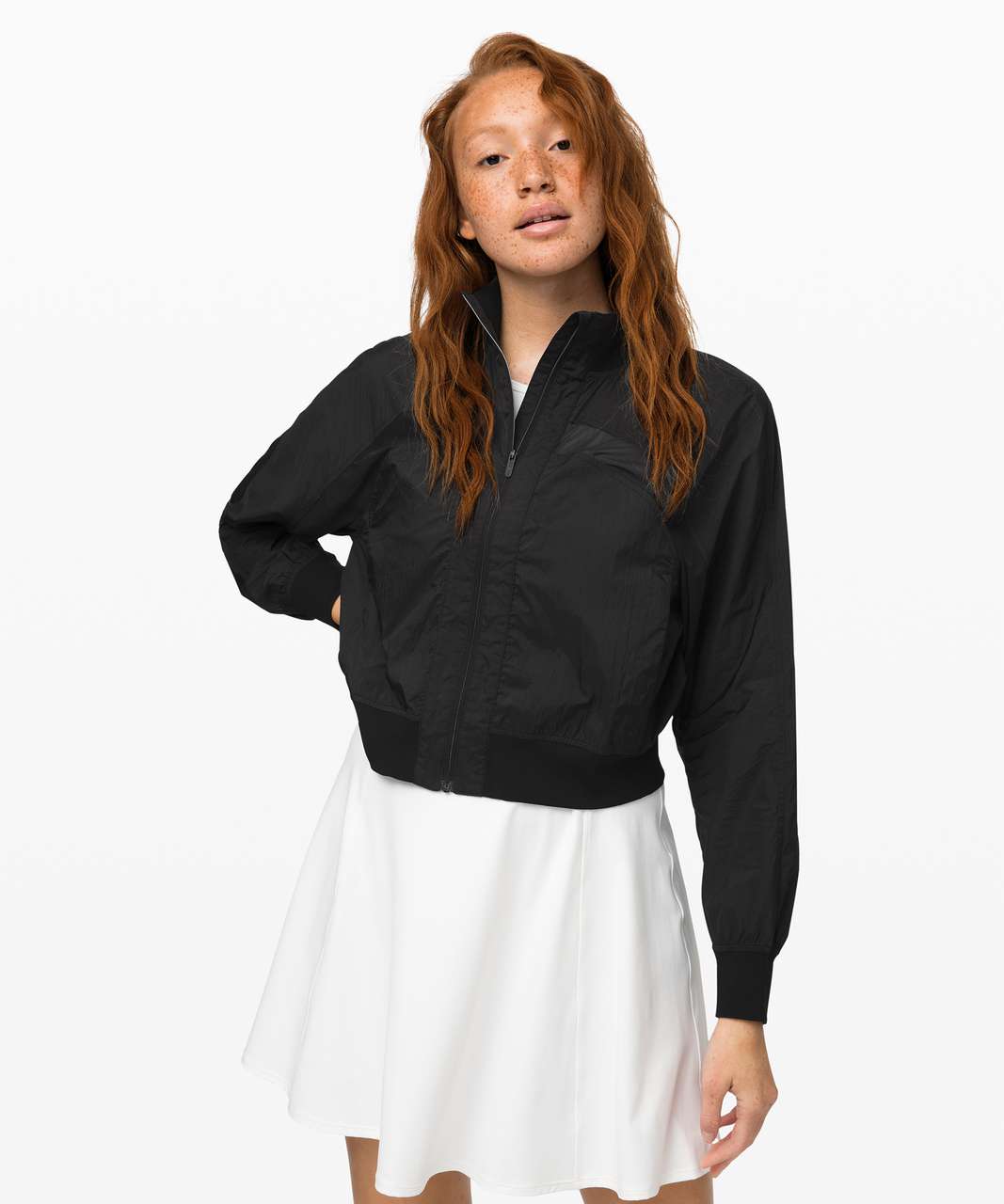 Lululemon Serve It Jacket - Black - lulu fanatics