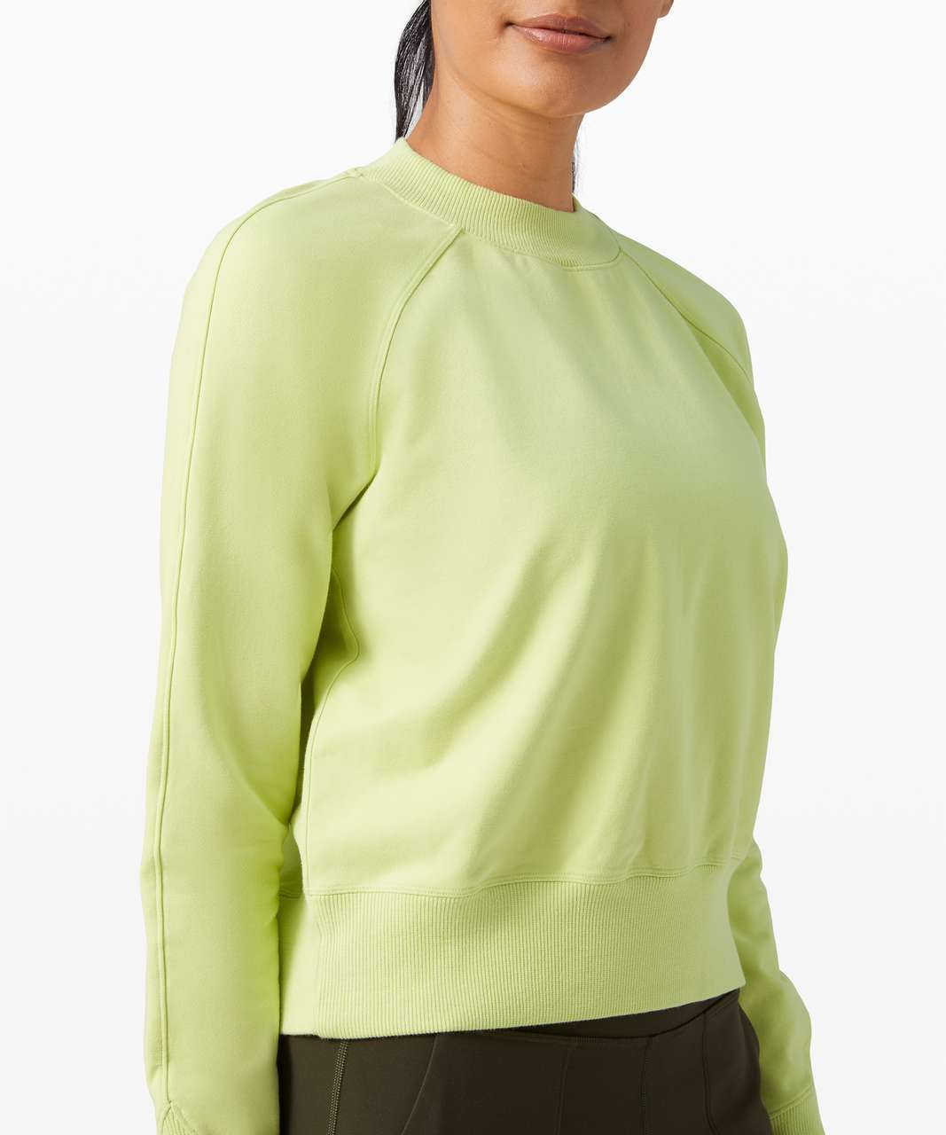 Lululemon Ready to Roll Crew - Lemon Vibe - lulu fanatics