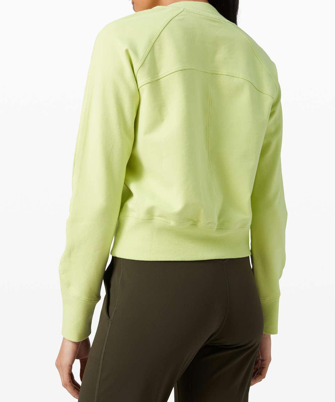 Lululemon Ready to Roll Crew - Lemon Vibe - lulu fanatics