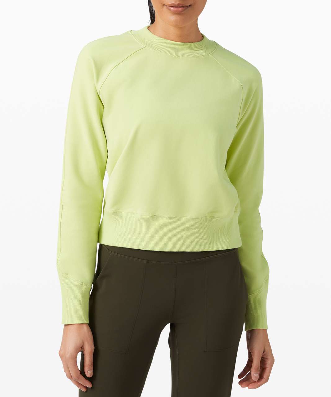 Lululemon Ready to Roll Crew - Lemon Vibe