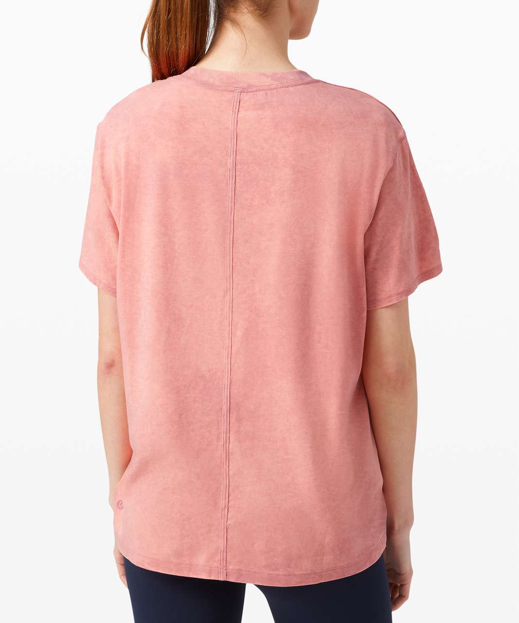 Buy Lululemon T-Shirts On Sale - Cloudy Wash Ripened Raspberry