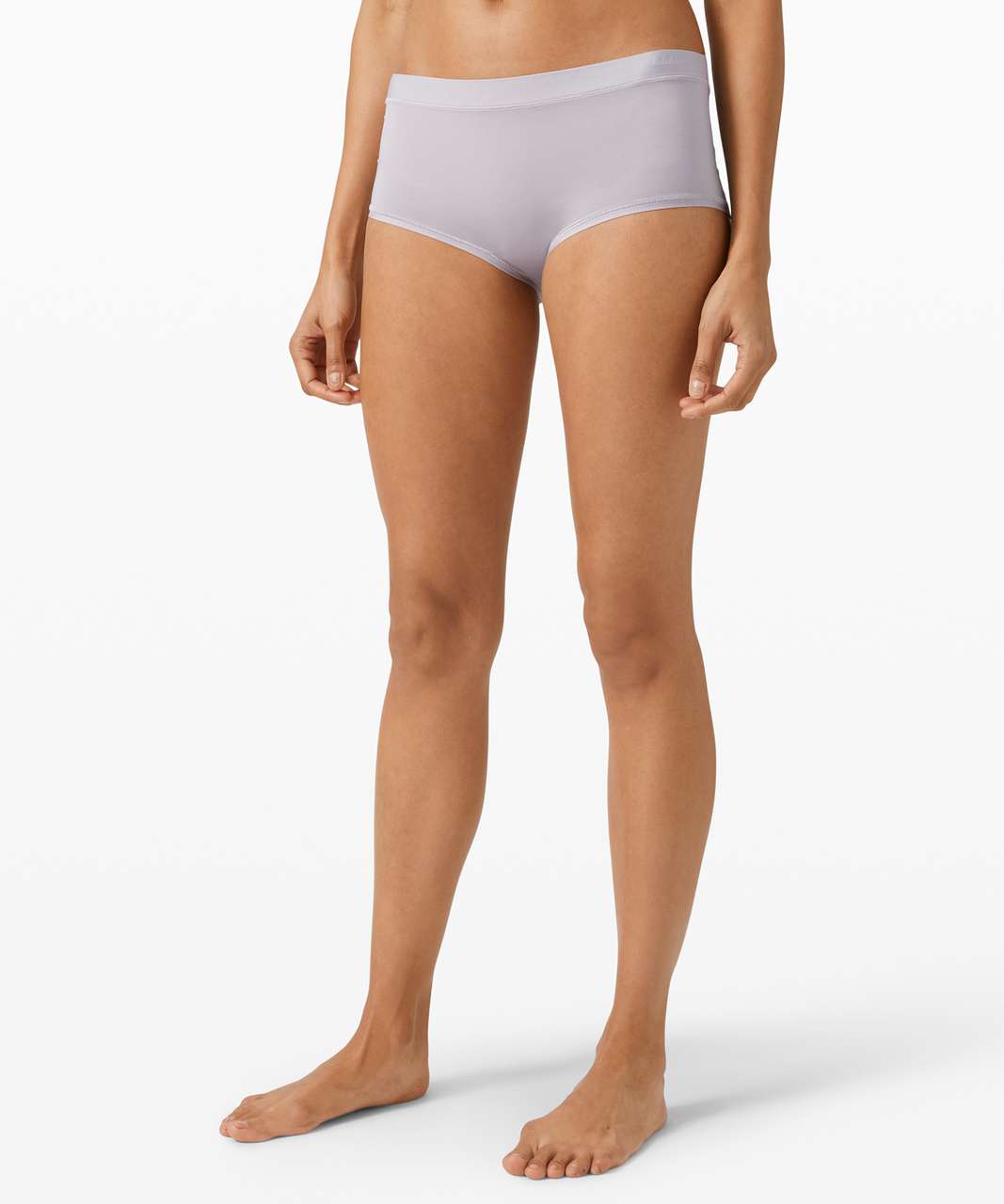 Lululemon UnderEase Mid-Rise Boyshort Underwear - Misty Shell - lulu  fanatics