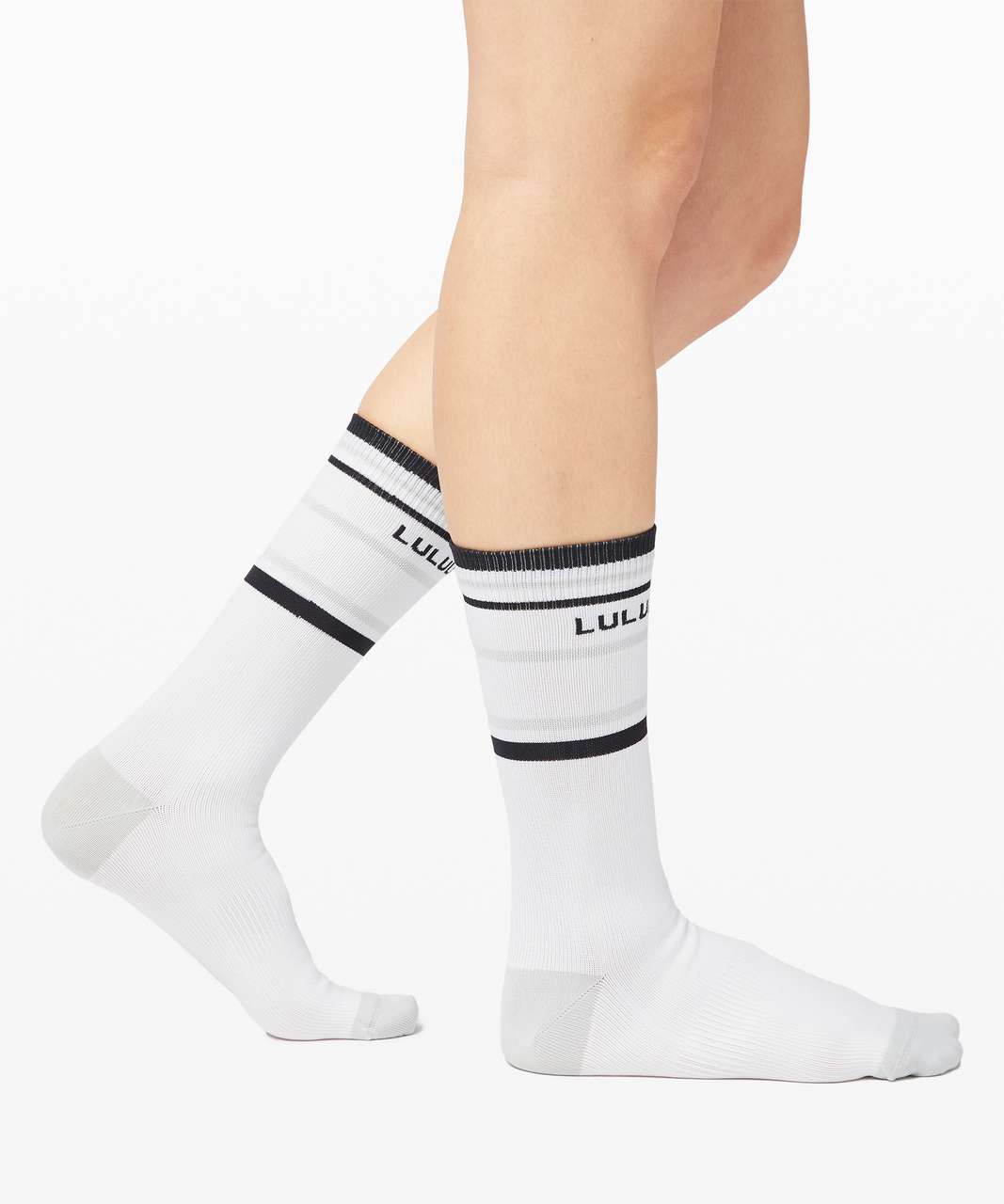 Lululemon Tale To Tell Crew Sock *2 Pack - White / Vapor / Black