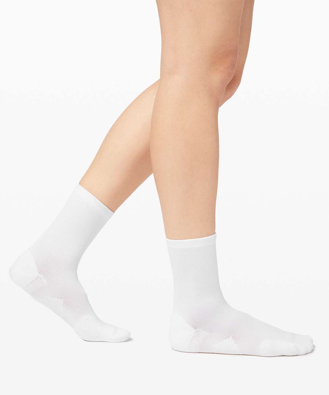 Fast Performance Crew Socks - White