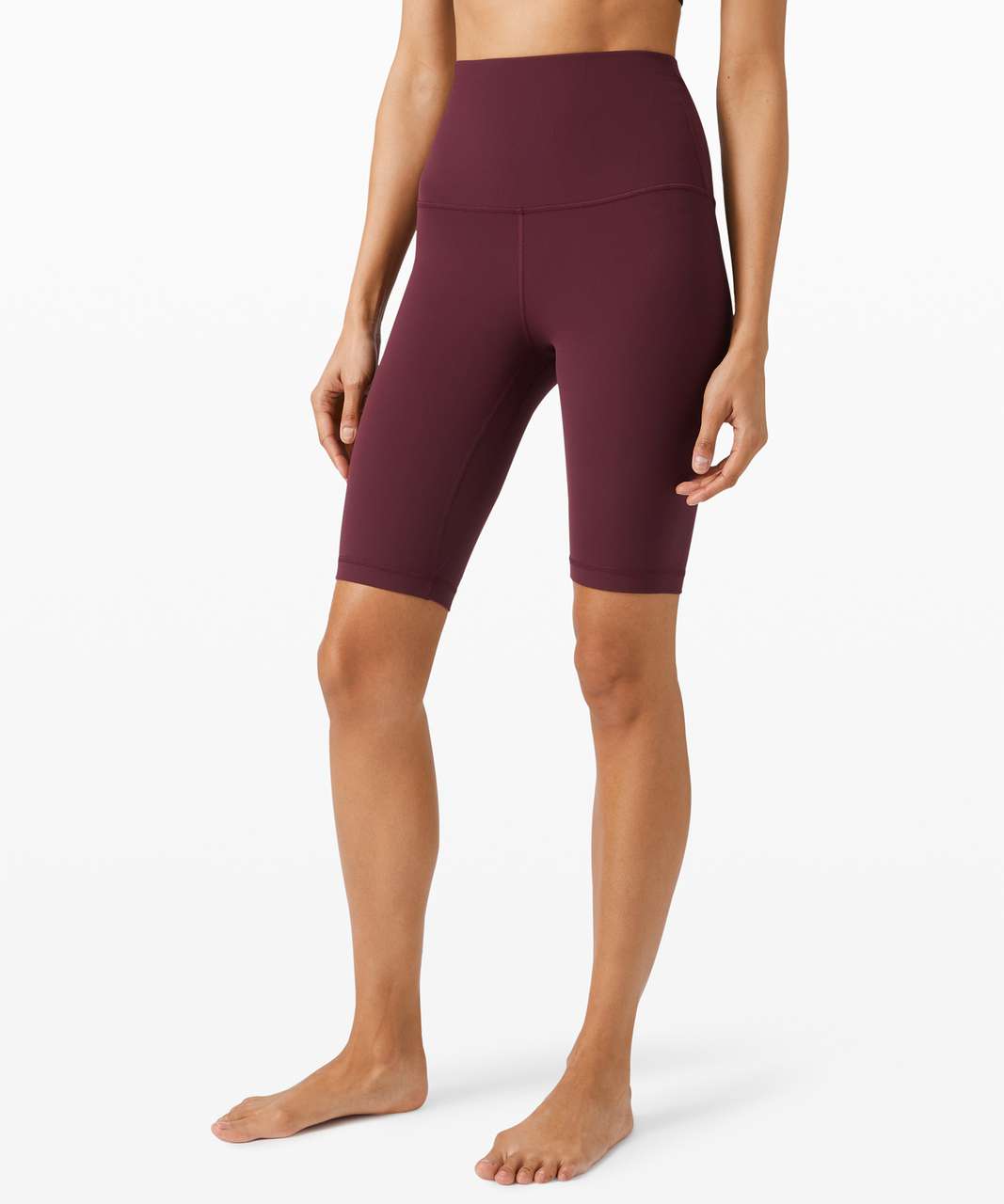 Lululemon Align Super High Rise Short *10 - Cassis - lulu fanatics