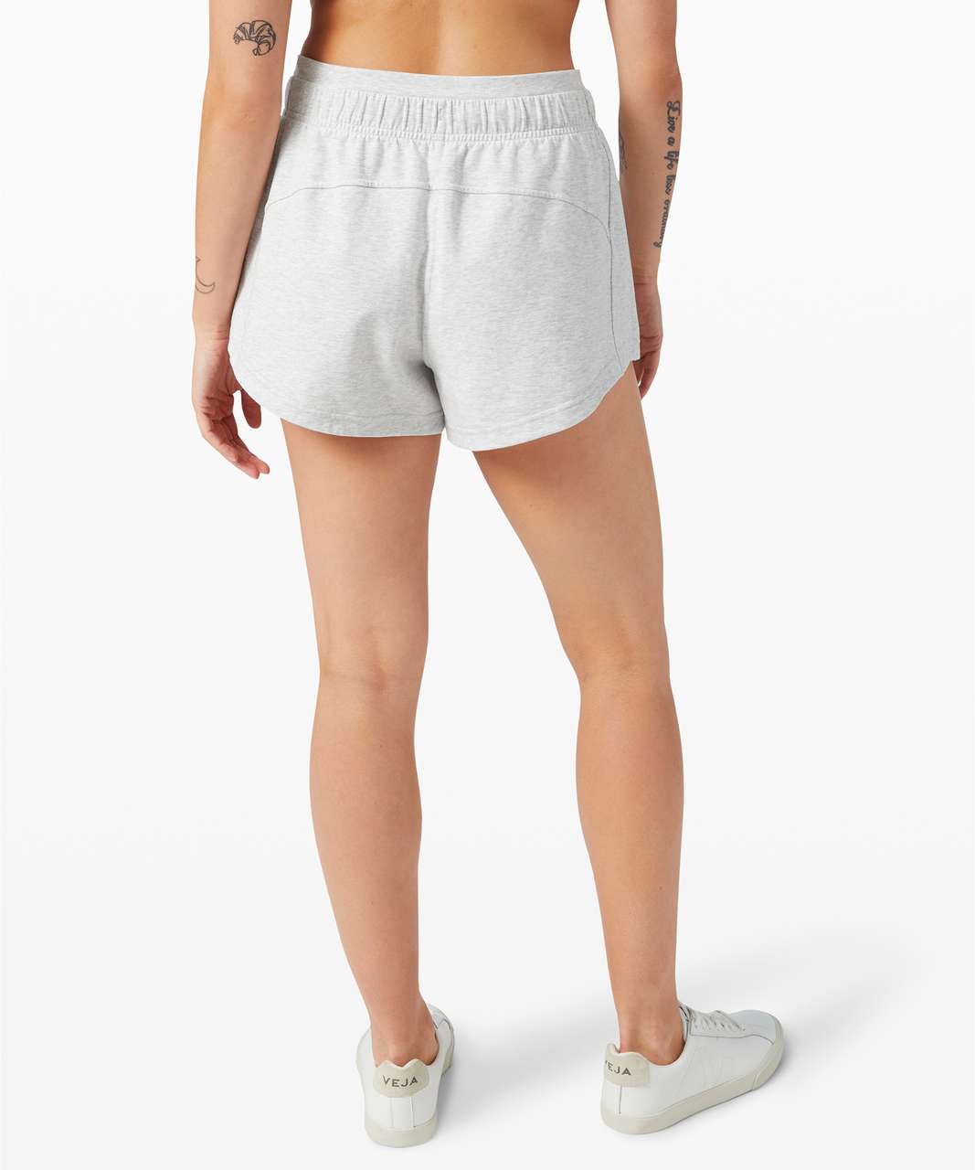 Lululemon Inner Glow Short 3" *Terry - Heathered Core Ultra Light Grey