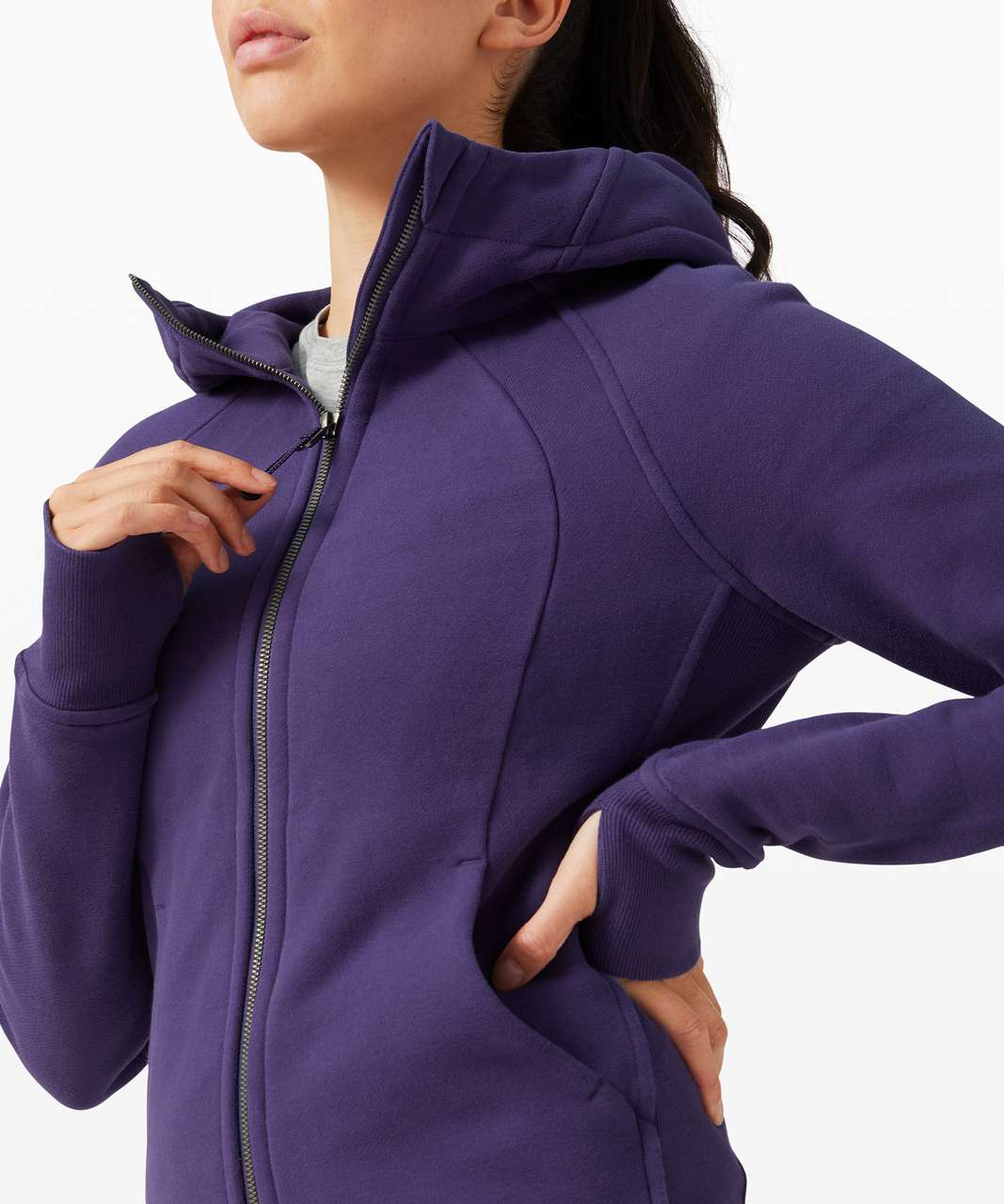 Lululemon Scuba Hoodie *Light Cotton Fleece - Midnight Orchid