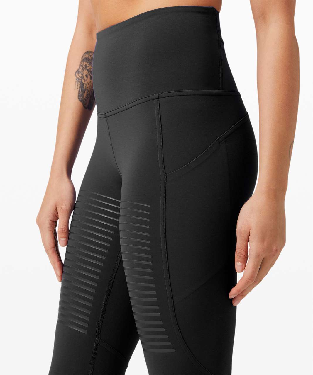 Lululemon Seamless Mesh High-Rise Training Tight 25 - Poolside - lulu  fanatics