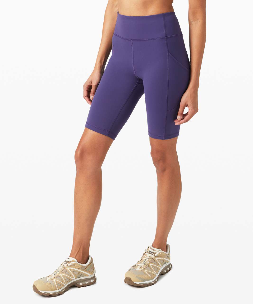 Lululemon Invigorate High-Rise Short 10" - Midnight Orchid