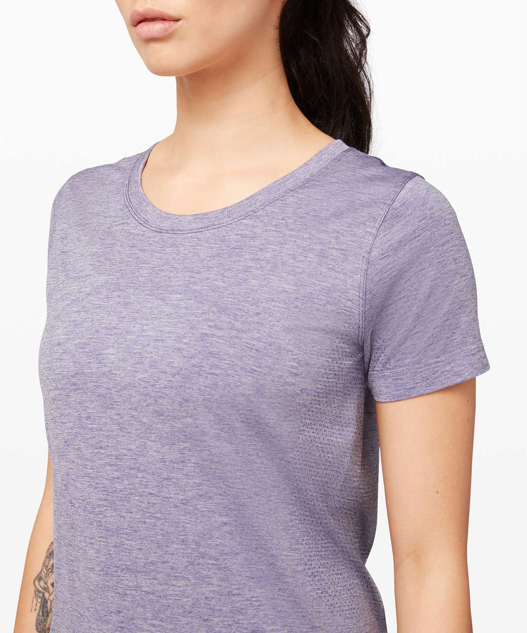 Lululemon Swiftly Relaxed Short Sleeve 2.0 - Midnight Orchid / Iced Iris