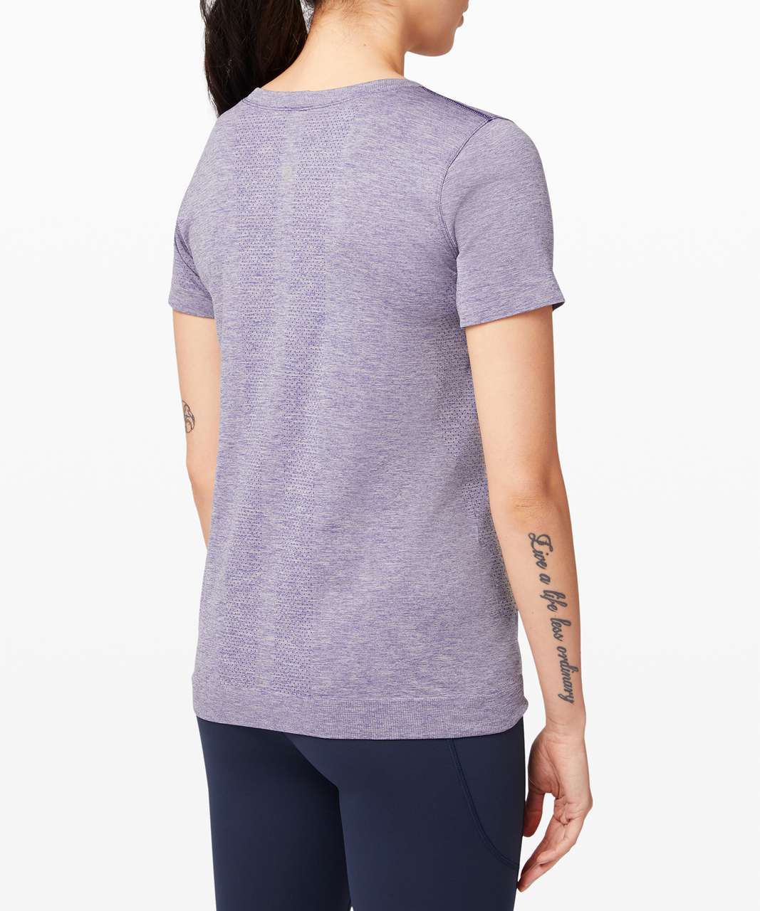 Lululemon Swiftly Relaxed Short Sleeve 2.0 - Midnight Orchid / Iced Iris