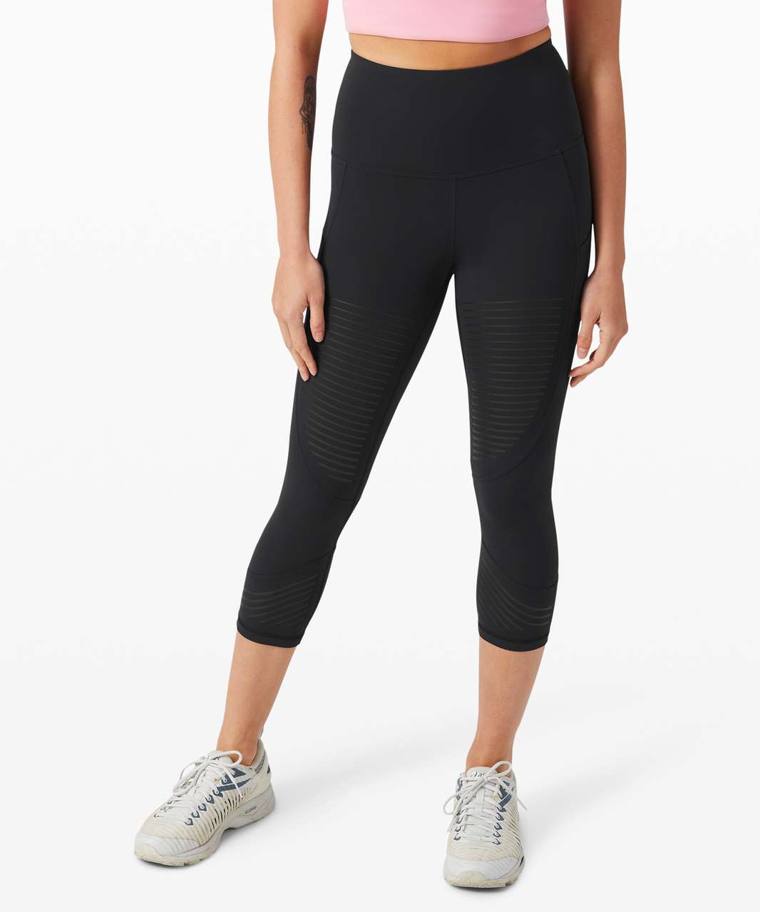 Lululemon Rogue Renegade Super High Rise Crop 21" - Black