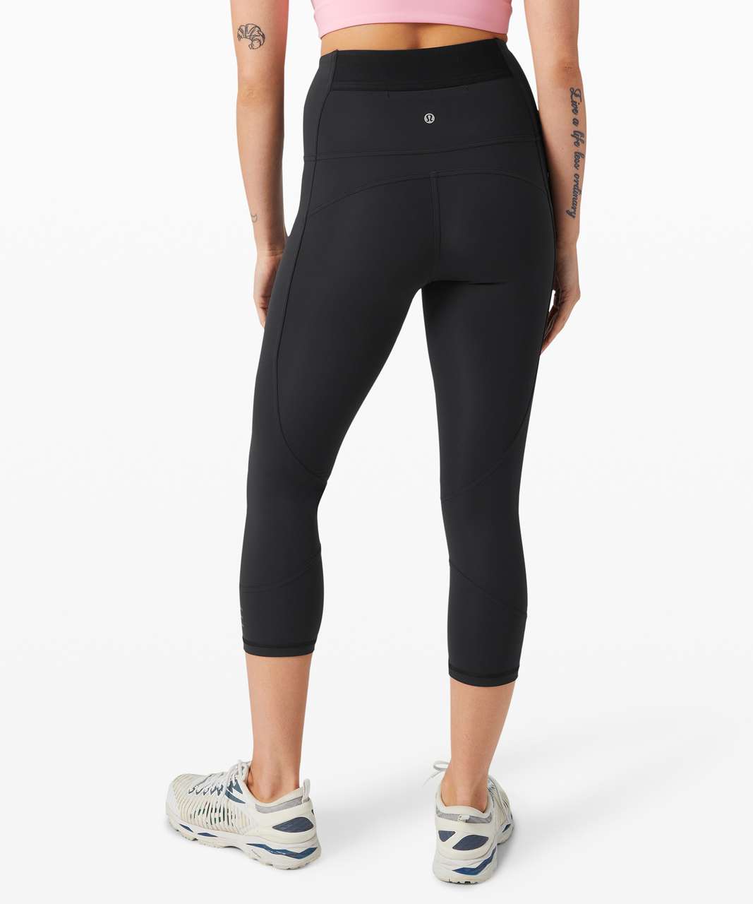 Lululemon Rogue Renegade Super High Rise Crop 21" - Black