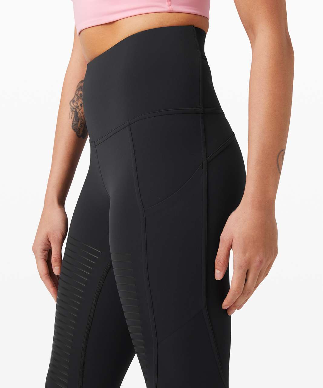 Lululemon Rogue Renegade Super High Rise Crop 21" - Black