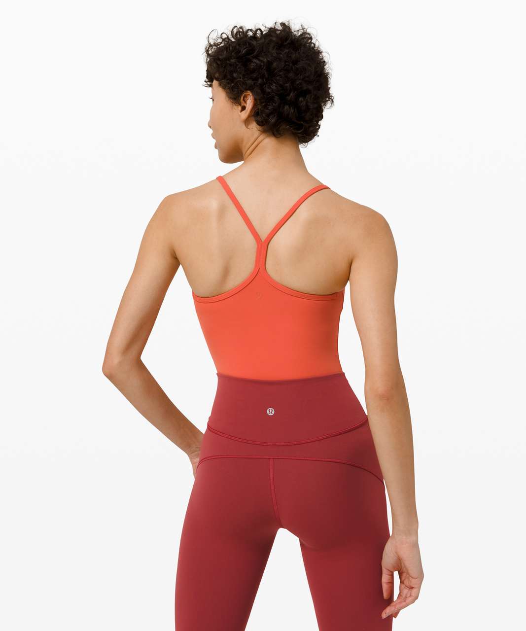 Lululemon Power Y Bodysuit *Nulu - Brick