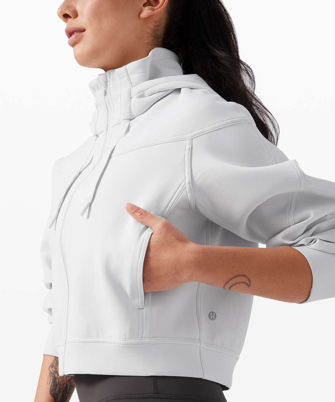 Lululemon Rogue Renegade Zip Hoodie - Alpine White - lulu fanatics