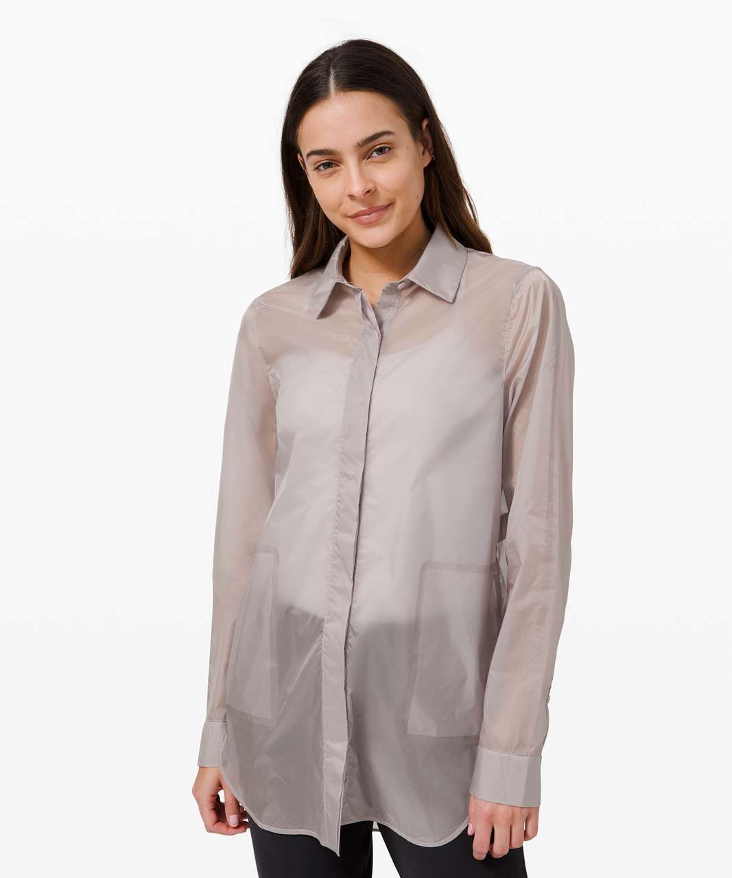 Lululemon Hazy Sky Shirt Jacket - Faint Mauve