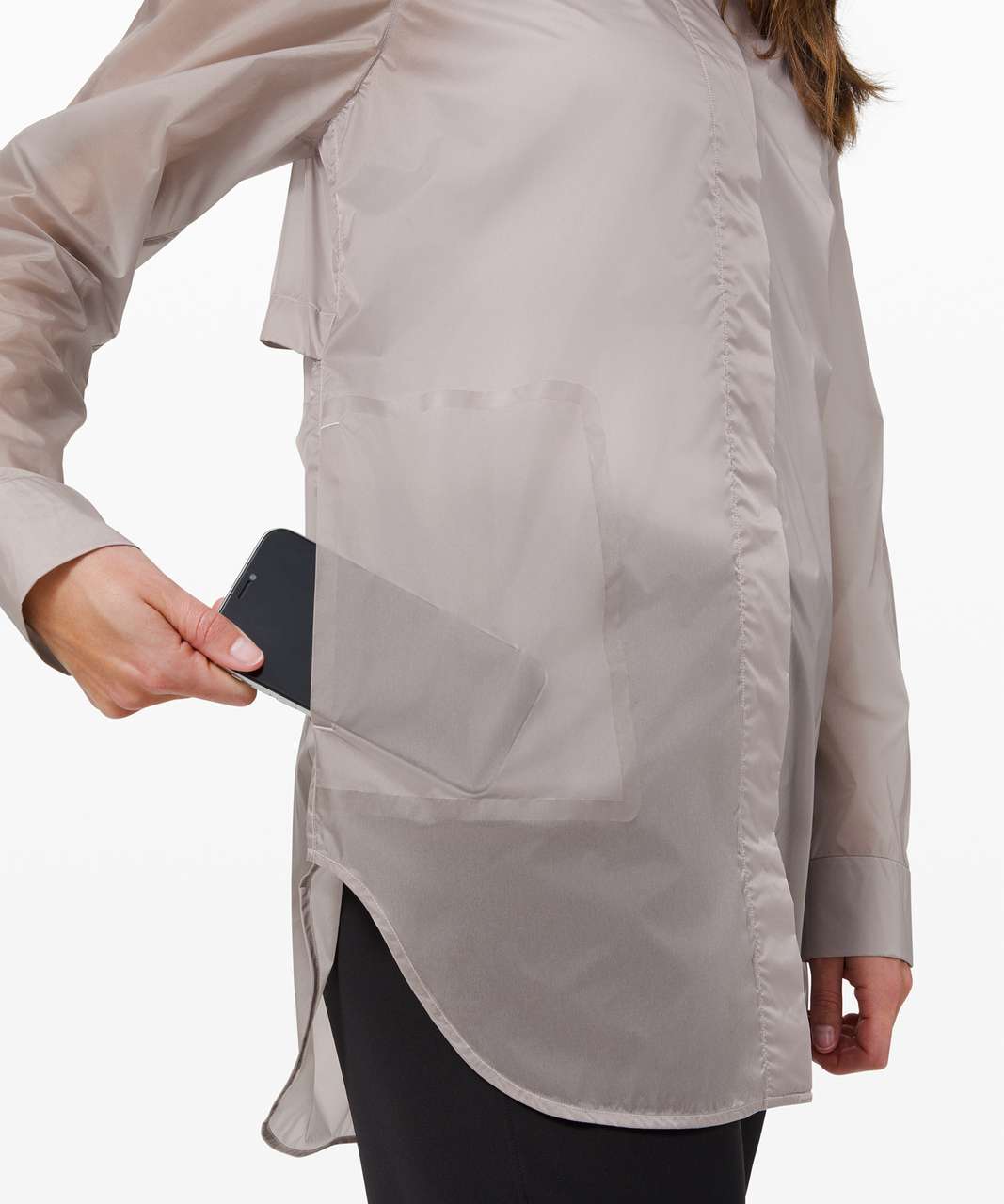 Lululemon Hazy Sky Shirt Jacket - Faint Mauve