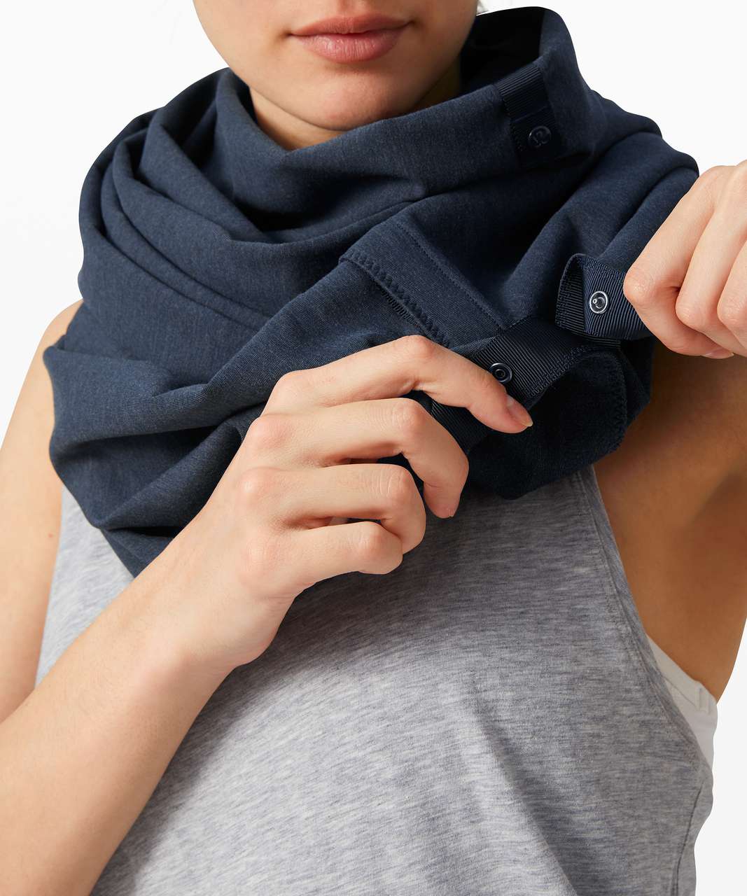 Lululemon Vinyasa Scarf *Modal - Heathered True Navy