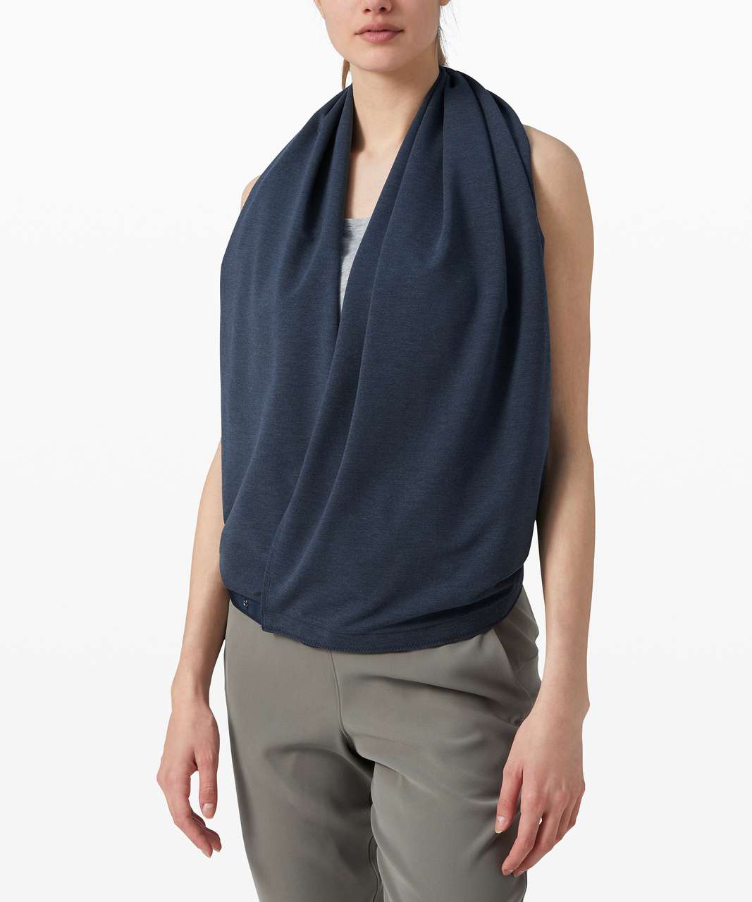 Lululemon Vinyasa Scarf *Modal - Heathered True Navy