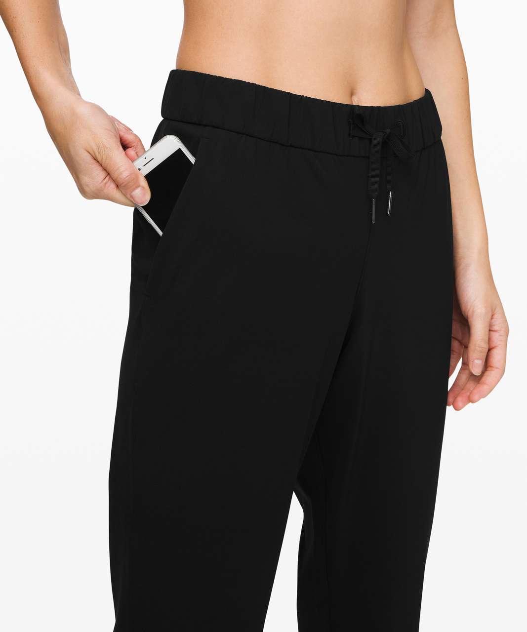 Lululemon On the Fly Crop *23 - Black - lulu fanatics