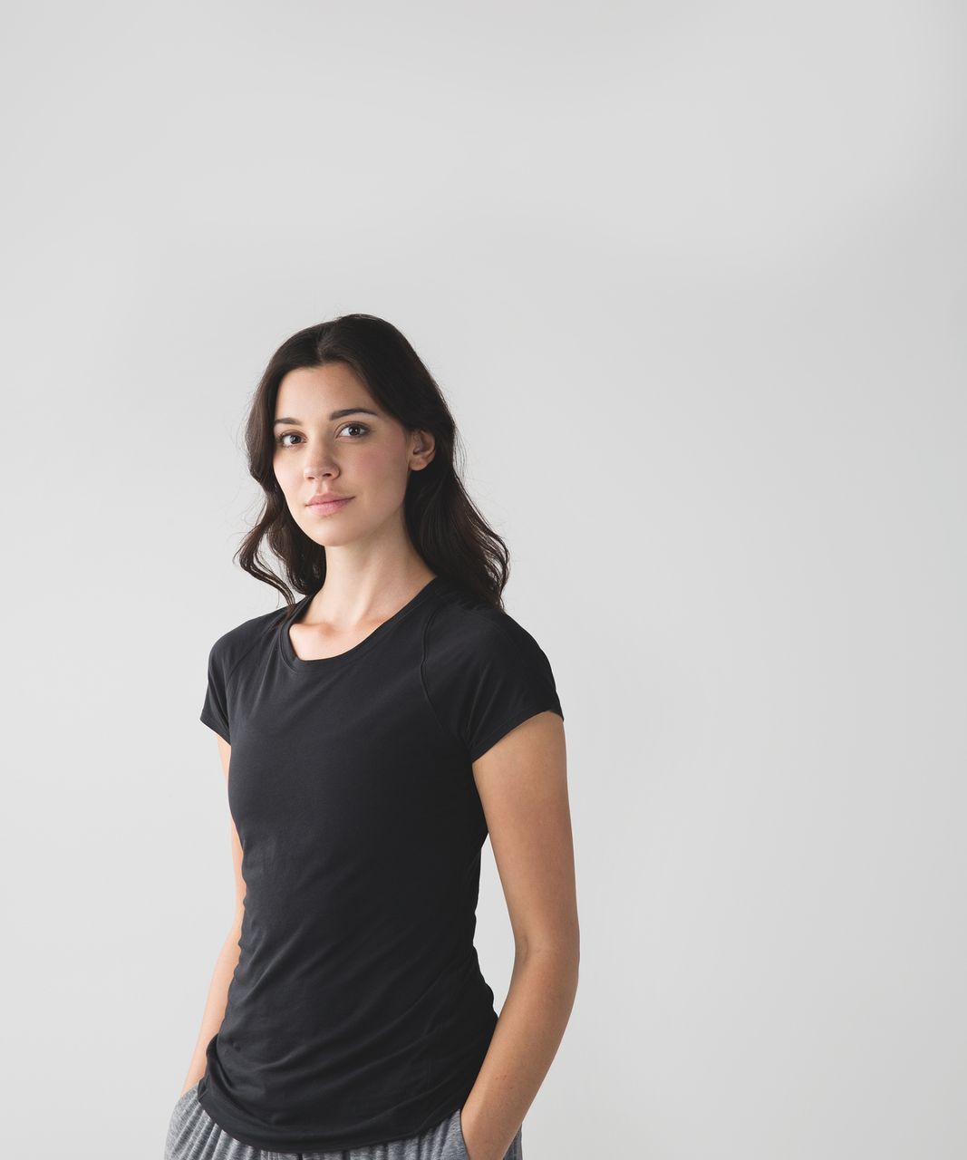 Lululemon Let Be Short Sleeve Tee - Black