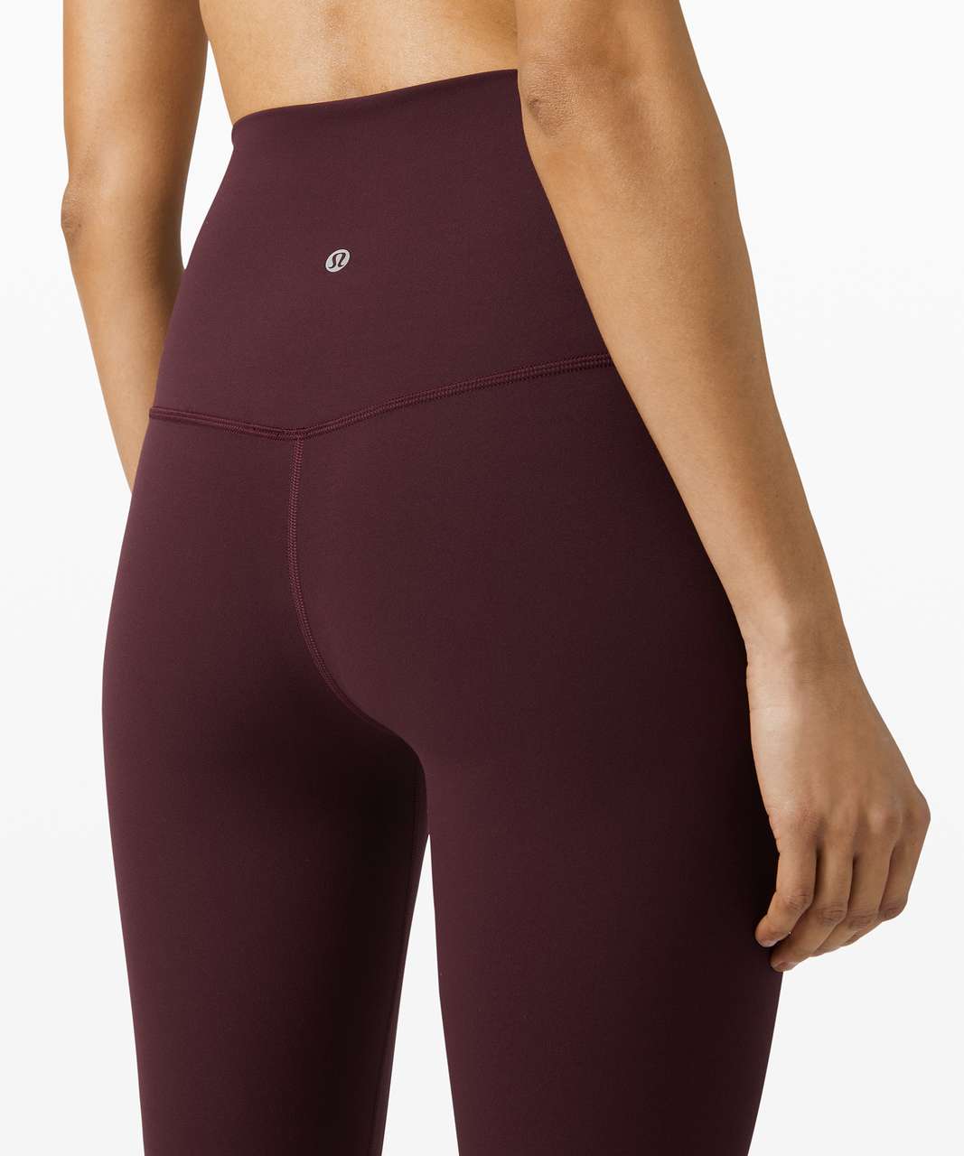 Lululemon Align Super-High-Rise Crop 21 - Vivid Plum - lulu fanatics