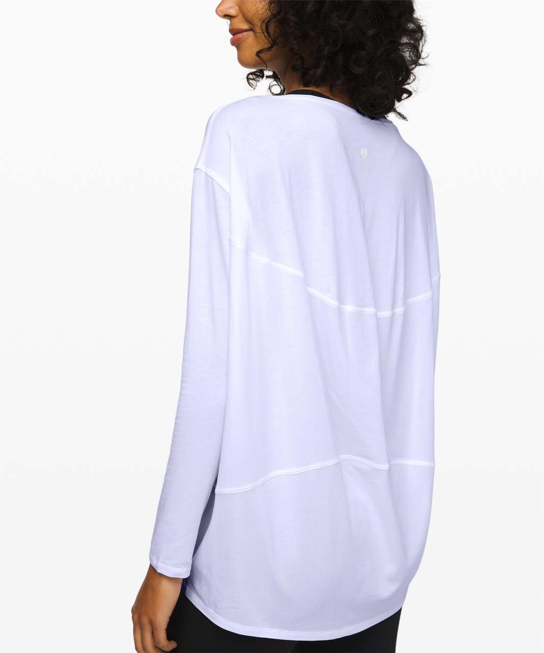 Lululemon Back In Action Long Sleeve - Serene Blue