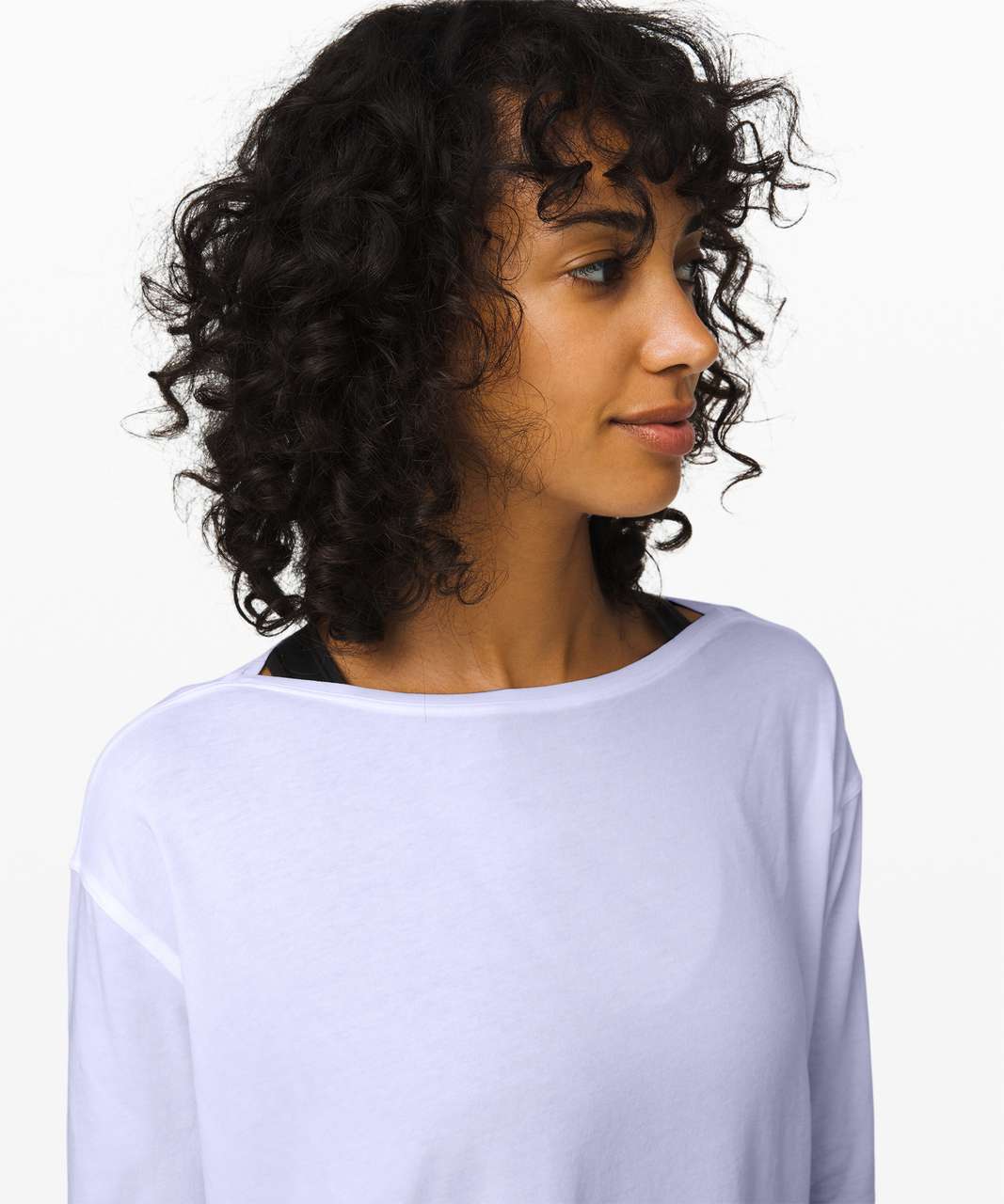 Lululemon Back In Action Long Sleeve - Serene Blue