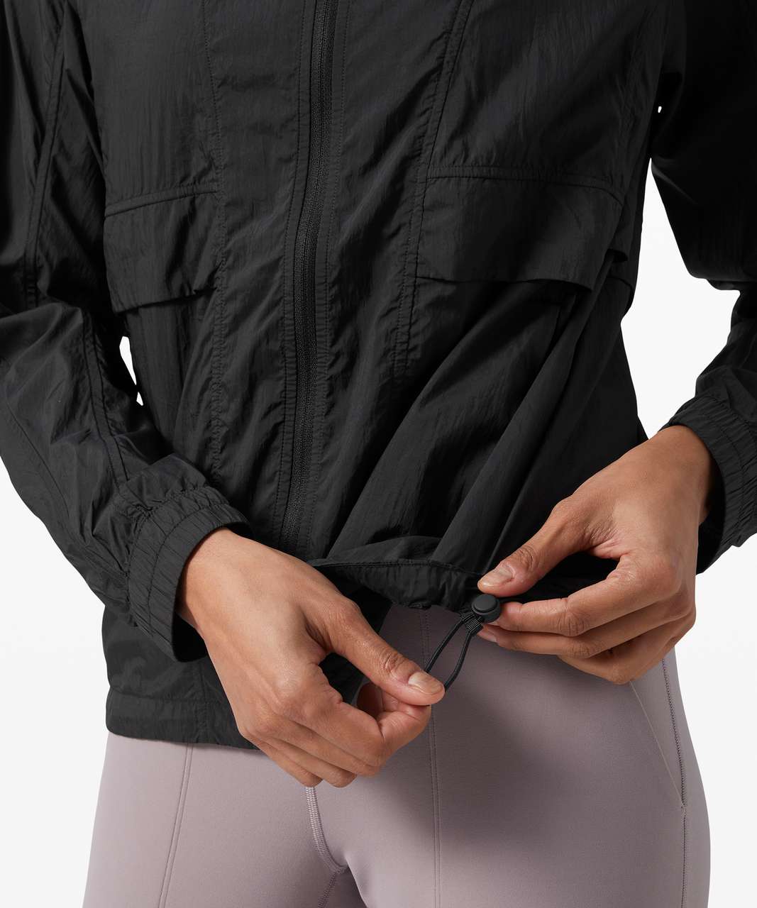 Lululemon Hood Lite Jacket *Packable - Black