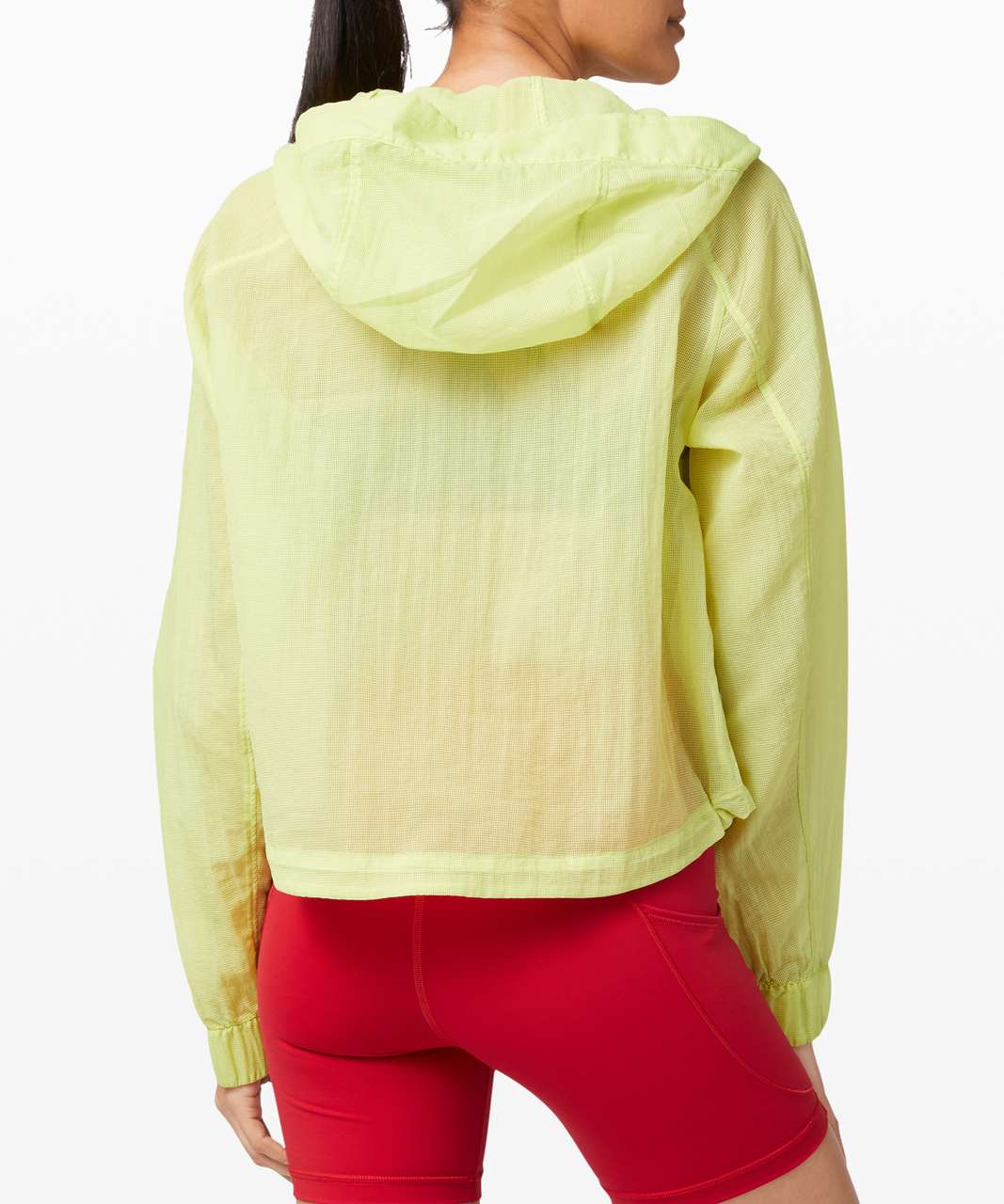 Lululemon Clear Intention Cropped Jacket - Lemon Vibe