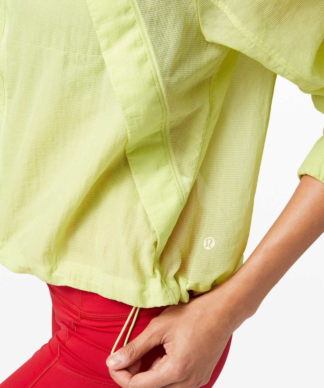 Lululemon Clear Intention Cropped Jacket - Lemon Vibe