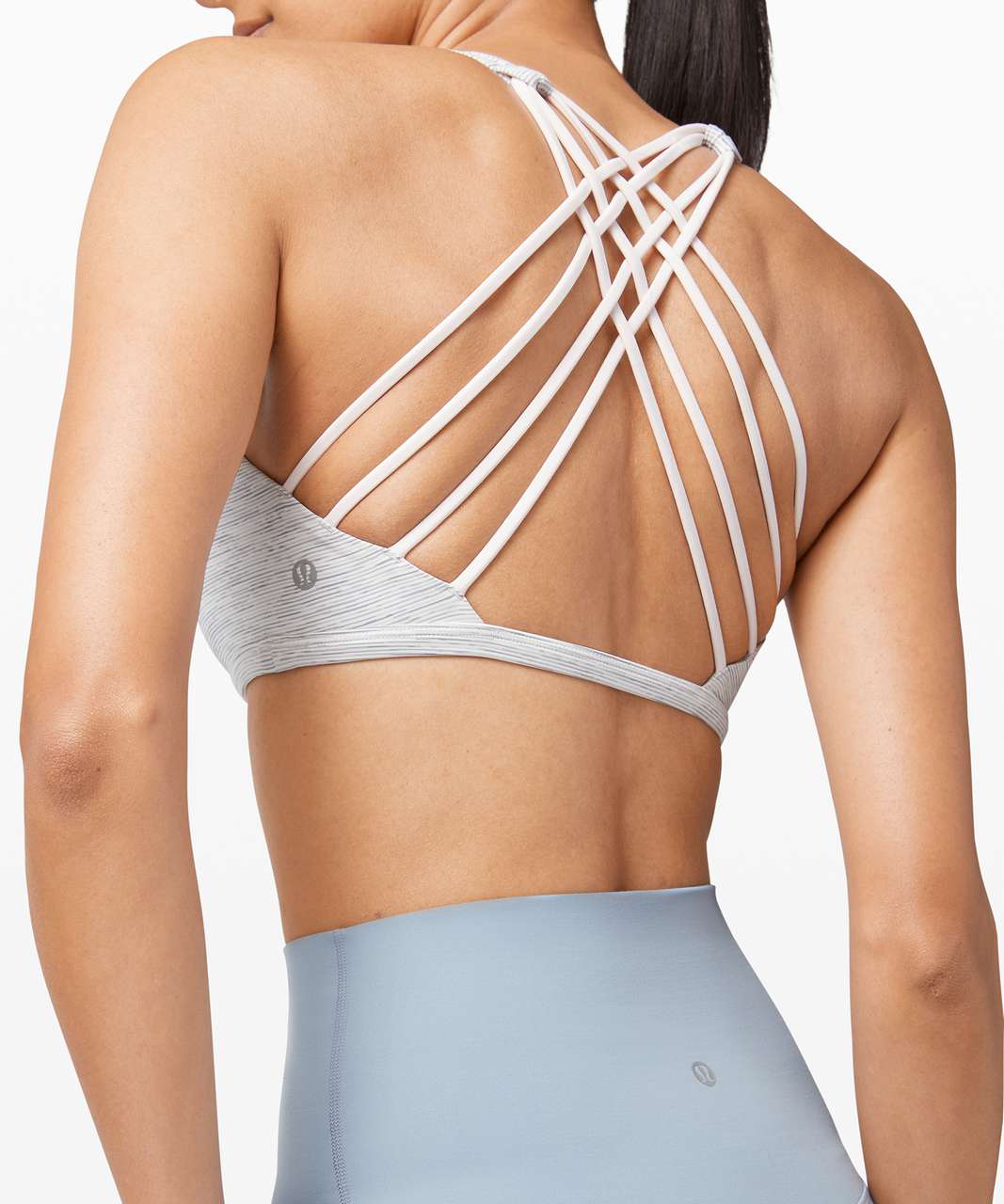 Lululemon Free To Be Bra Wild *Light Support, A/B Cup - Wee Are From Space Nimbus Battleship / Pink Glow