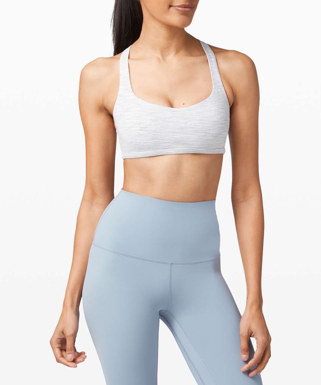 Lululemon Free To Be Bra Wild *Light Support, A/B Cup - Wee Are From Space Nimbus Battleship / Pink Glow