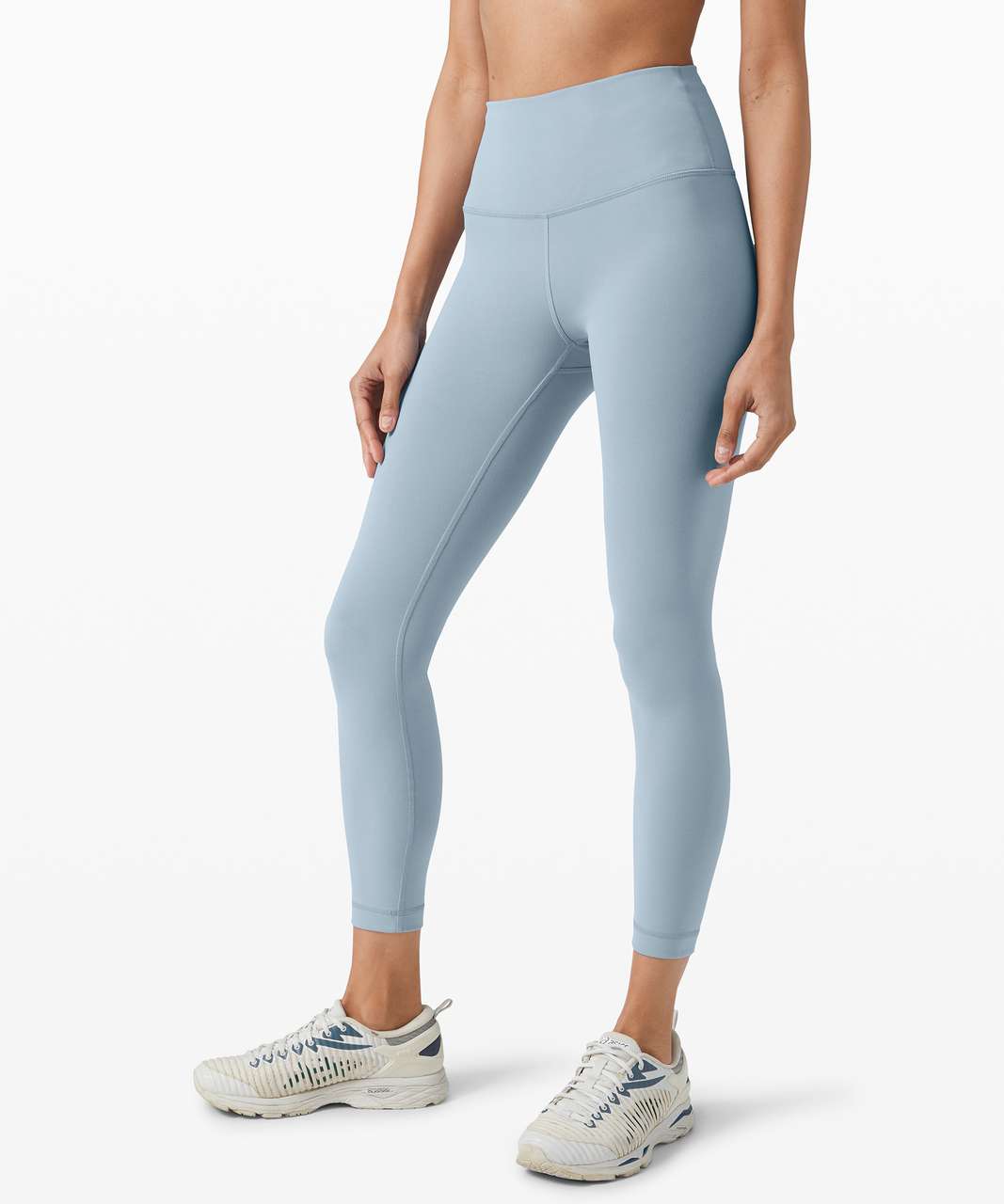 Lululemon Chambray Wunder Under 25” Leggings Blue Size 4 - $60 (38% Off  Retail) - From Taylor