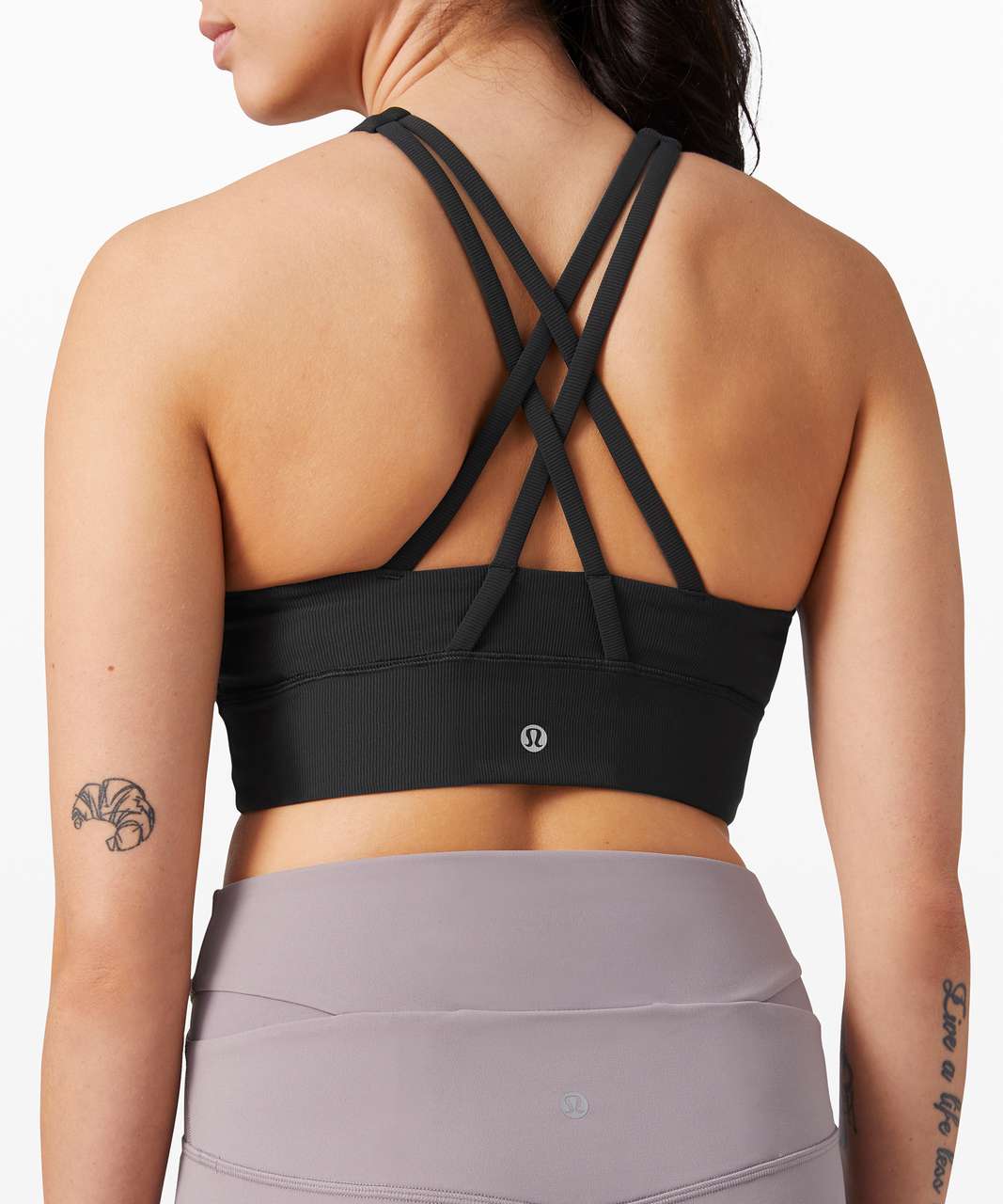 Lululemon Energy Bra High Neck Long Line *Medium Support, B-D Cup