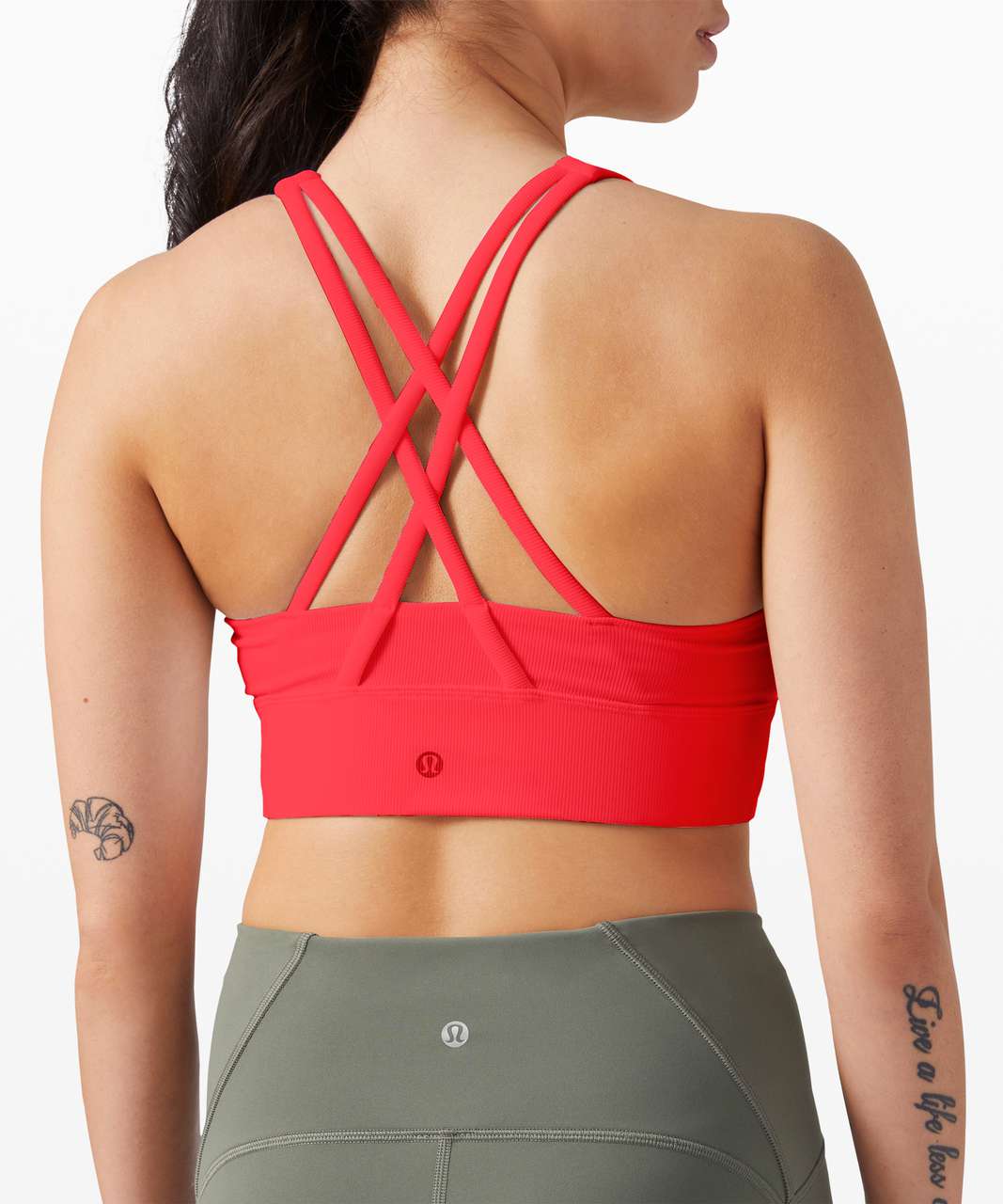 Lululemon Strong Identity Red Sports Bra Size 10 - $35 (39% Off