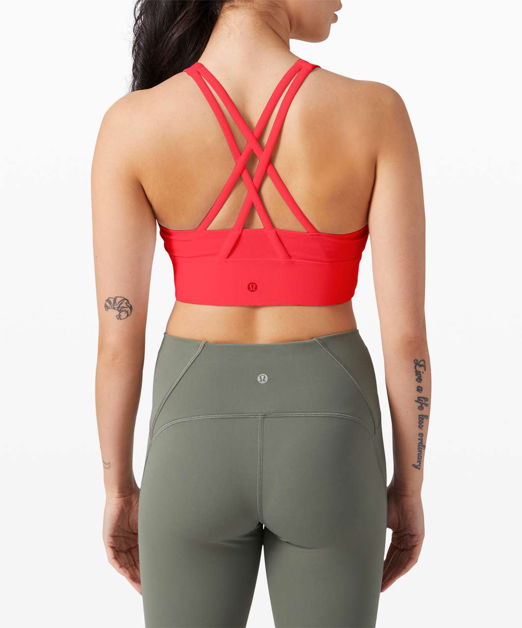 Lululemon Energy Bra * Carnation Red  Lululemon energy bra, Red sports bra,  White sports bra