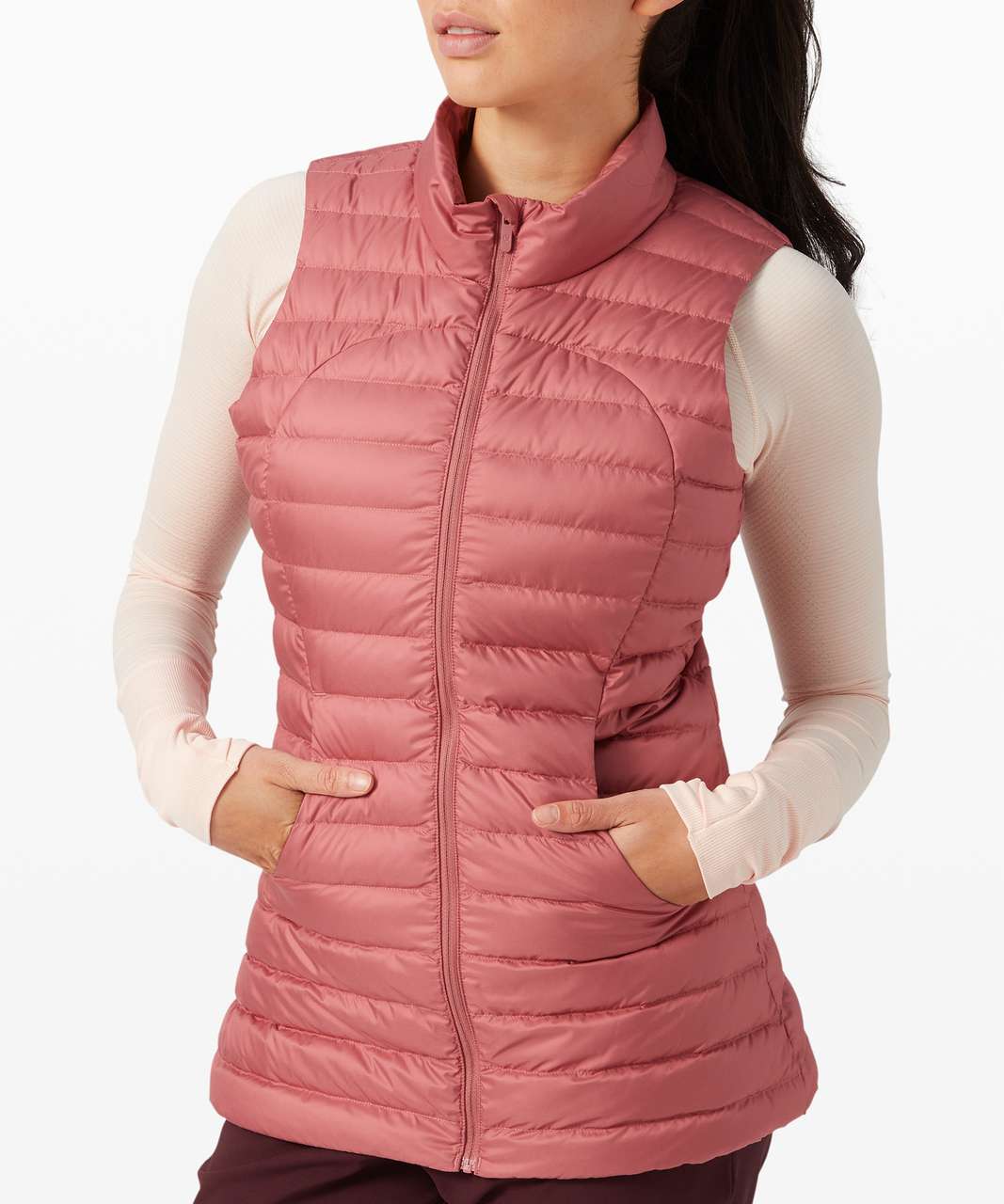 Lululemon Pack It Down Vest - Cherry Tint