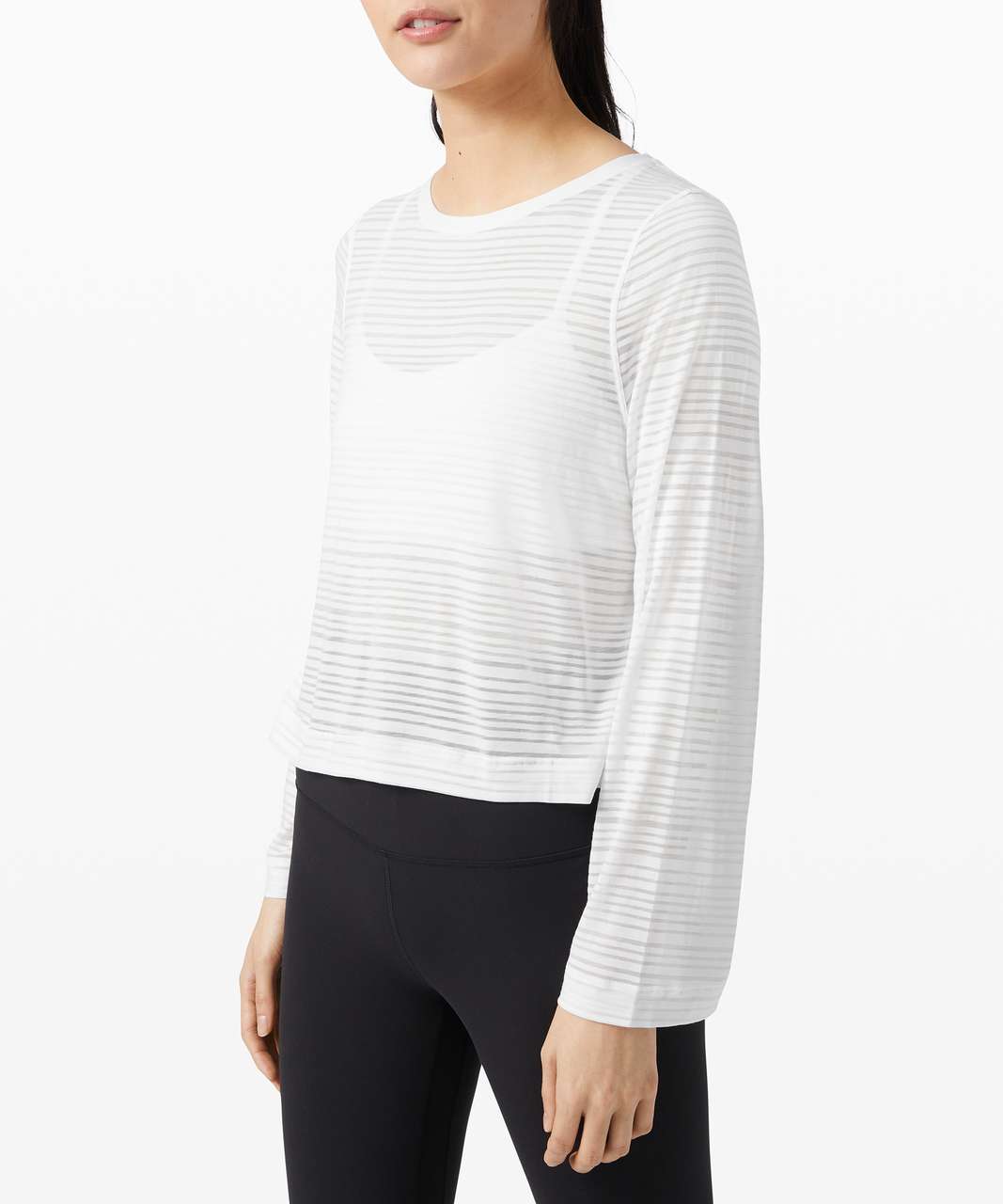 Lululemon Clear and Present Long Sleeve - White