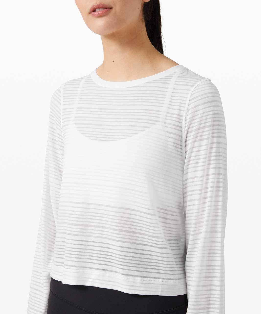 Lululemon Clear and Present Long Sleeve - White