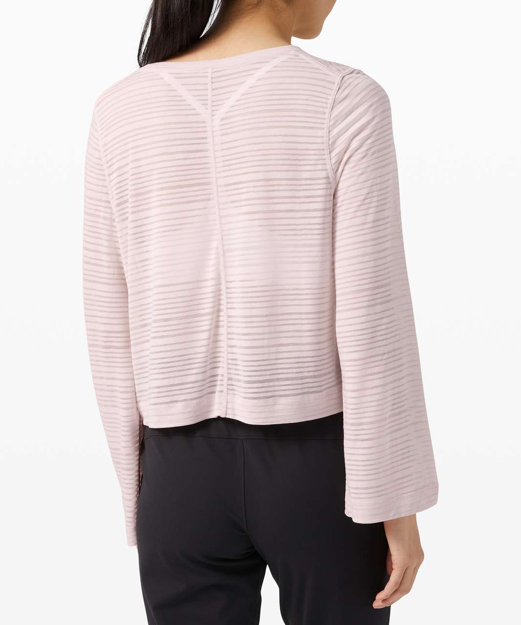 Lululemon Clear and Present Long Sleeve - Misty Pink