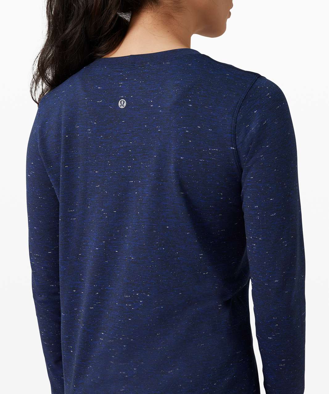 Lululemon Swiftly Relaxed Long Sleeve 2.0 - Cosmic Shift Hyper Blue / Black